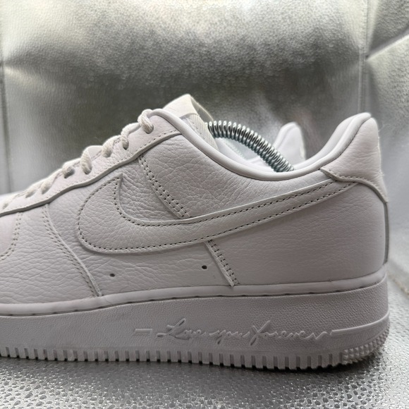 Size 10.5 Nike Air Force 1 x NOCTA Certified Lover White Mens Shoes CZ8065-100 - Picture 9 of 14